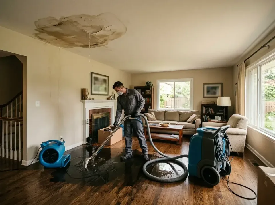 attic-pipe-burst-ceiling-drip-008 — frequently asked questions, Water Damage Restoration & Carpet Care in Monessen, PA